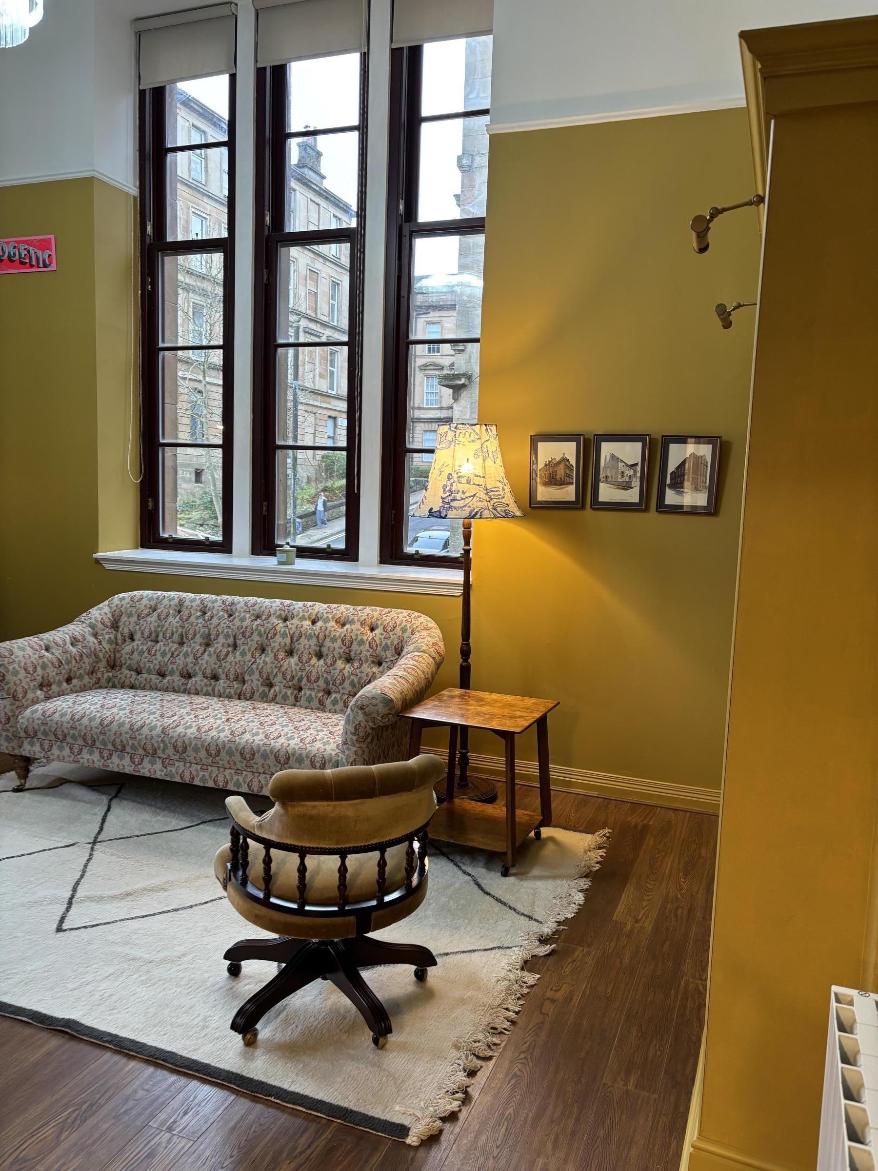 Garnethill Street living room